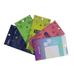 Wholesale packaging bags aluminum foil matte white pouch small plastic bag for Brushes from china suppliers