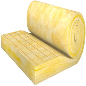 Wholesale Fireproof Sound Separation Fiberglass Wool Insulation 100mm Thickness from china suppliers