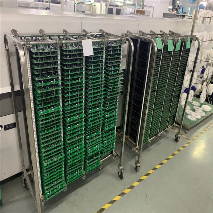 SS201 ESD Circulation PCB Storage Cart 150kg/Layer Cabinet Tool Cart