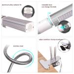 Indoor Greenhouse LED Grow Lights 45W With Timmer Changing Bulbs Easy Operation