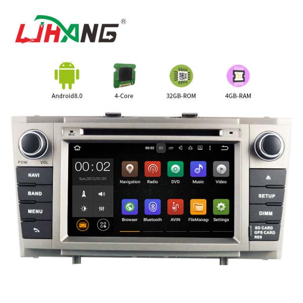 Avensis GPS Navigation Toyota Verso Dvd Player , Canbus SWC USB Toyota Dvd