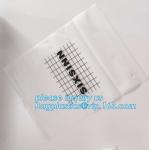 CPE Slider Top Zipper Bag For Swimwear Custom Printed Clothes Packaging Frosted
