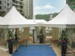 Luxury Aluminium Pagoda Party Tent Yurt For Events 84mmx48mmx3mm