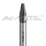 Medical Carbide Thread Milling Cutter 3mm - 30mm Taper Milling Cutter ASTM F543