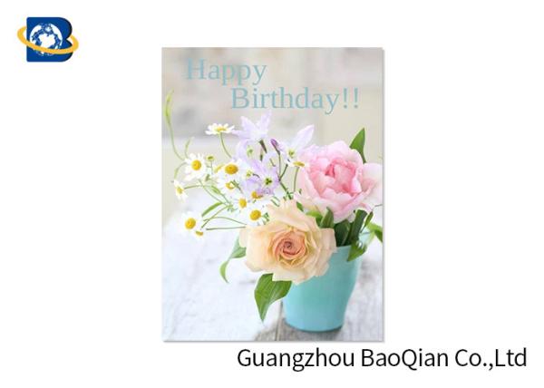 Flower / Beauiful Girl Pattern Animation Business Cards Attracted Eyes Birthday