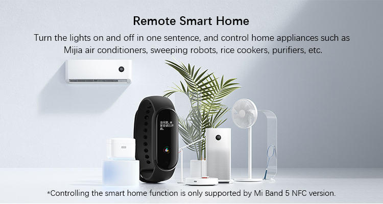 Xiaomi Mi Band 5 Smart Bracelet 4 Color AMOLED Screen Miband 5 Fitness Tracker Waterproof Mi Band 5 Global Version
