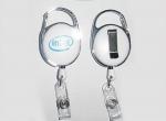 Eco Friendly Carabiner Retractable Badge Holder With Abs Material
