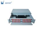 48 port 2U fiber optic patch panel RS48 rack mounted ODF used in 19inch cabinet