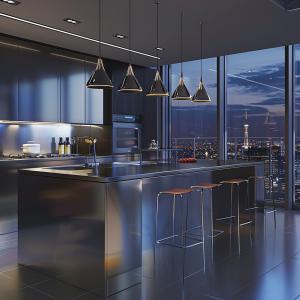 Wholesale Seamless Stainless Steel Sheets , Polished Silver , For Sleek And Unified Looks from china suppliers