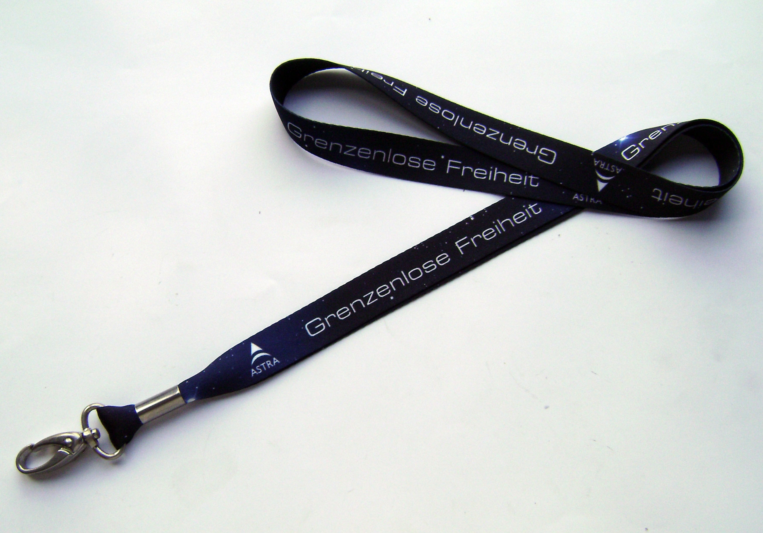 Multi Colored Heat Transfer Print Work Badge Lanyards , Custom Sublimation Lanyards