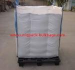 1000kg Baffle Bulk bags Q Bag for Fertilizer Urea , Environment-friendly