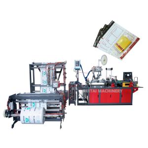 Wholesale Courier Bag Making Machine designs for sealing PE courier bag with plastic bill pocket from china suppliers