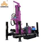 Drill Rod Diameter 76mm 89mm Crawler Water Well Drilling Rig Machine 4000×1850