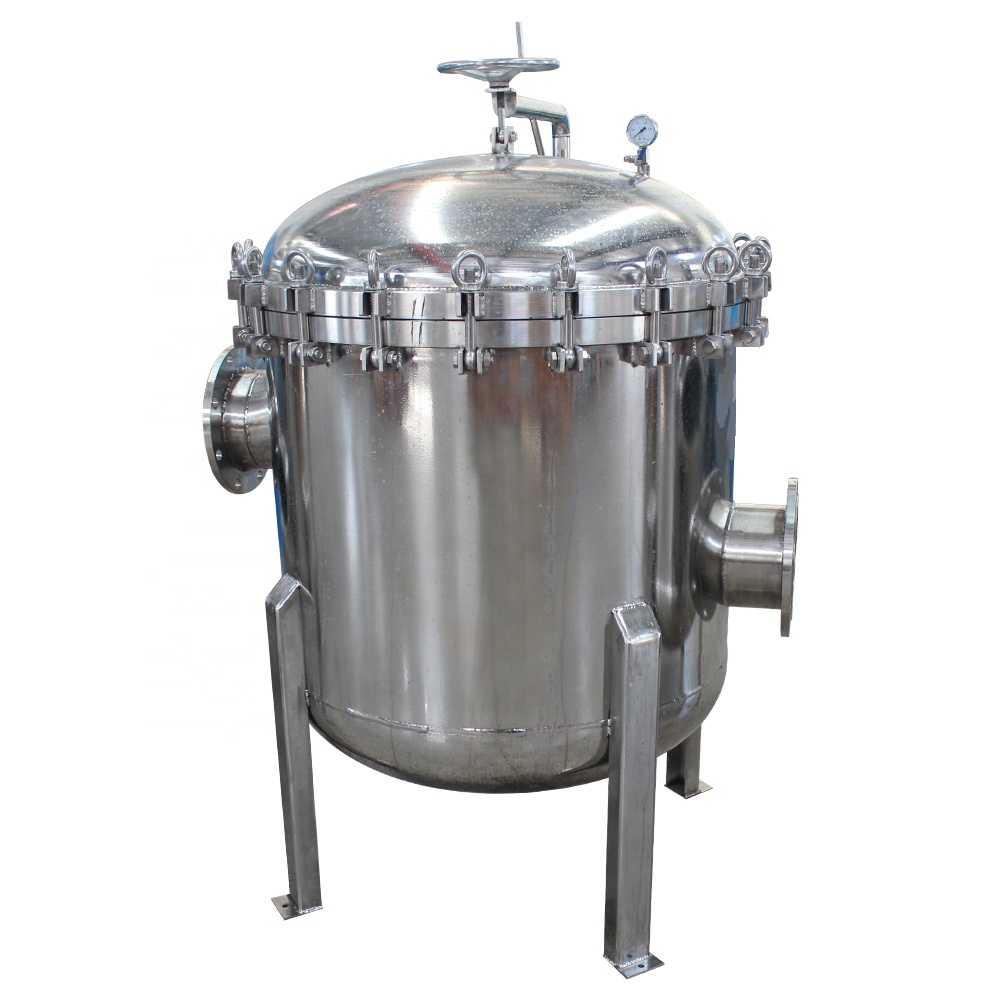 Double Bag Filter Housing 80-600m3/H Design Pressure and Long-Lasting Stainless Steel