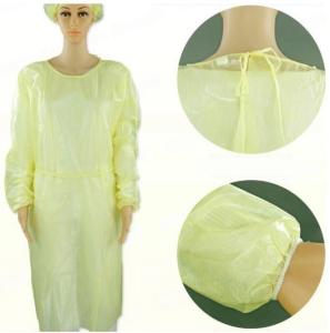 Wholesale Surgical Disposable Isolation Gowns PP PE Impervious Cloth One Piece Styple from china suppliers