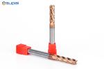 45° Cutting Edge Angle Roughing End Mill 75mm Overall Length TiAlN Coating