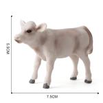 Custom Zoo Farm Fun Toys Model Cow Action Figure Simulated Animal Figurine
