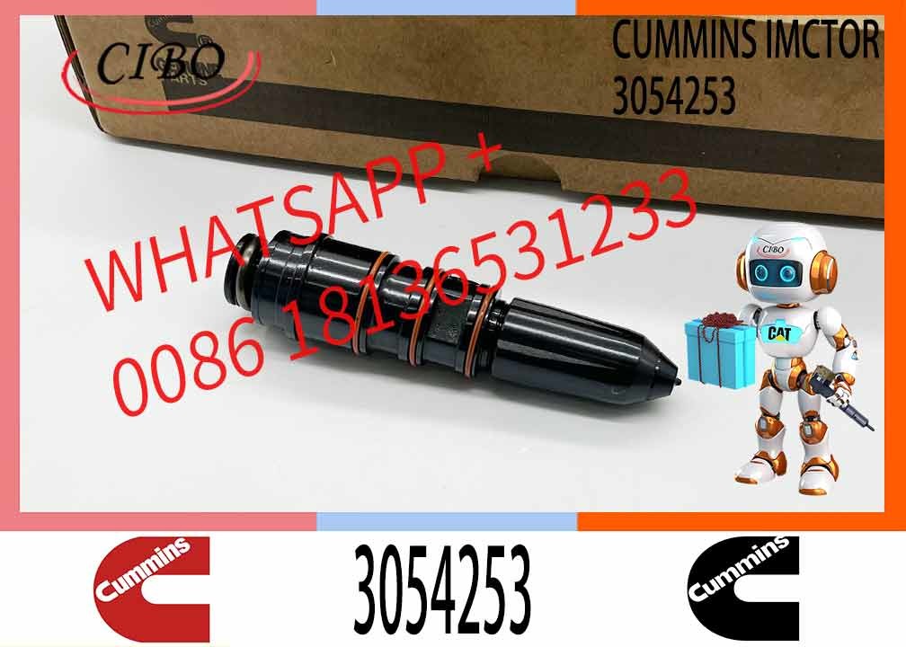 Cum mins NTA855 Engine Parts Diesel Fuel Injector 3054218/3054253/3032392/4914308/4914325 Genuine Fuel Injector 3054218