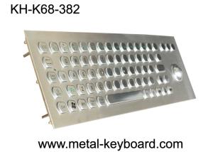 Wholesale Panel Mount Metal Industrial PC Keyboard with Waterproof Trackball from china suppliers