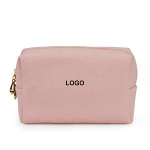 Wholesale Wholesale Personalized Private Label Eco Friendly PU Vegan Leather Bulk Waterproof Travel Custom Makeup Cosmetic Bags from china suppliers
