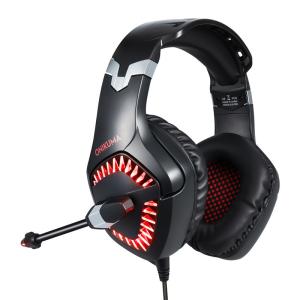 Wholesale LED Light 2.2m 2.2kohm 100mA PC 3.5 mm Gaming Headset from china suppliers