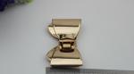 High polish gold metal bow-knot pattern zinc alloy fashion twist turn locks for