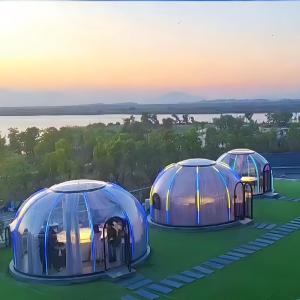Wholesale Prefabricated House Campsite Villa Hotel Easy Assemble Prefab Bubble Cabin House from china suppliers