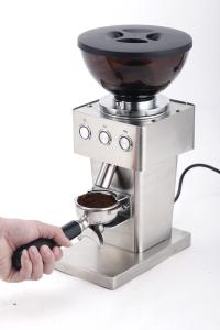 Wholesale 250W 220V Flat Burr Coffee Grinder Stainless Steel Housing Portable Coffee Bean Grinder from china suppliers
