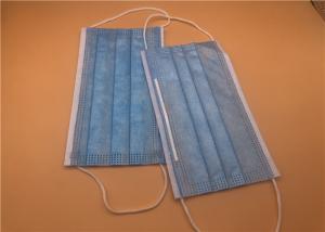 Wholesale Earloop Style 3 Ply Surgical Face Mask Multi Layered Fliud Resistant from china suppliers
