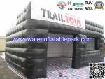 0.45mm PVC Tarpaulin Inflatable Marquee Tent Quadruple Needle Safe Stitching