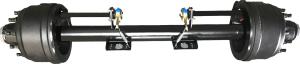 Wholesale American Type Round Tractor Supply Trailer Axles , 13T 71.5'/77.5'/83' Small Trailer Axle from china suppliers