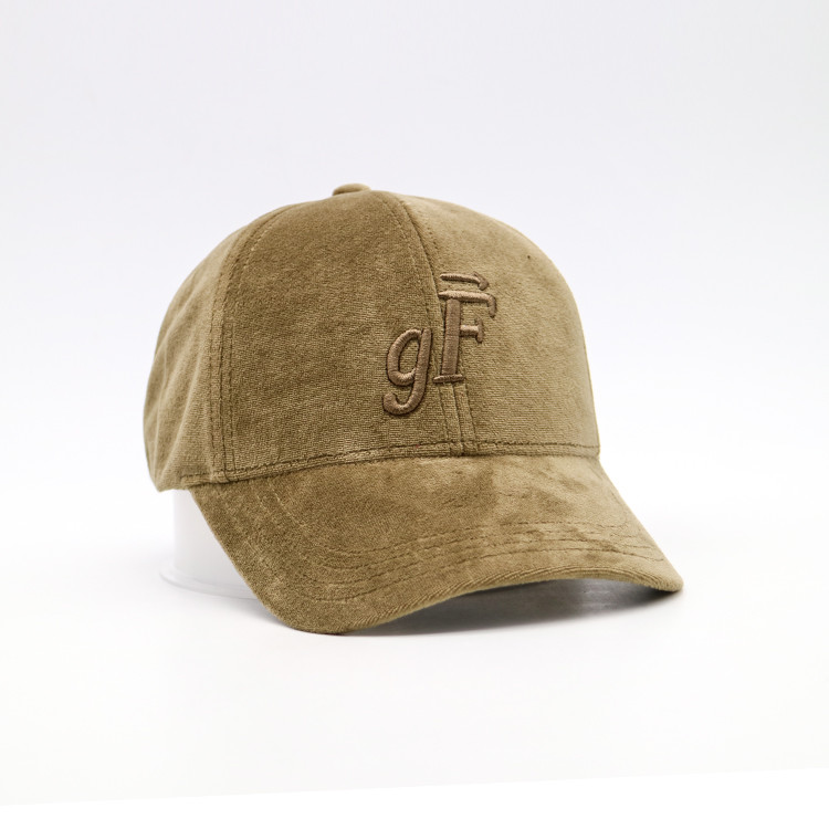 Custom Color Embroidered Curved Baseball Caps Cotton Material