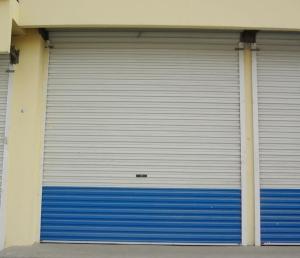 Wholesale Commercial Security Steel Roll Up Doors 230V Fast opening PLC system from china suppliers