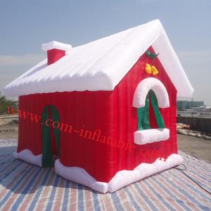 Wholesale Inflatalbe christmas products, inflatable santa house ten, inflatable christmas house tent from china suppliers