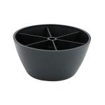 KR-P0112 Industrial Bowl Plastic Sofa Legs Replacement Quick Install Wear
