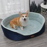 Dog Kennel All Year Round Thick Cushion Golden Hair Large Dog Sofa Winter
