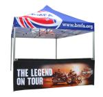 4x6 Trade Show Tent , Portable Outdoor Canopy Tents Removable Sidewalls