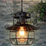 Vintage Pendant light Cage Edison Nordic Retro Loft Lamp Home Decoration Metal