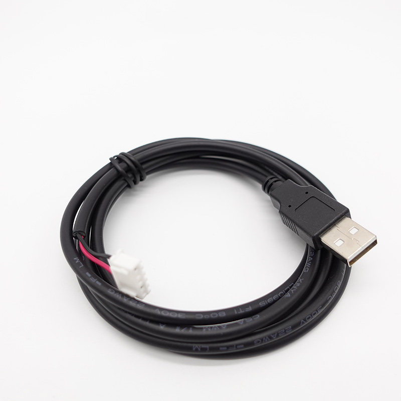 Oceania Main Market Male USB 2.0 Extension Cable with 5 Pin JST Connector Wire Harness