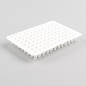 Wholesale Standard Profile Flat Non Skirted Cut Corner White 96 Well PCR Plates 0.1ml from china suppliers