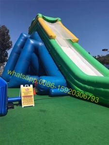 Wholesale hippo giant inflatable water slide for kids and adults from china suppliers