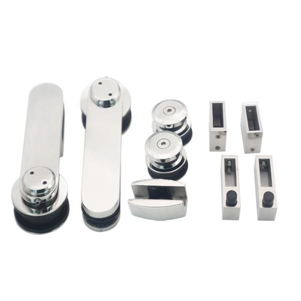 Stainless Steel Double Door Side Cabin Accessories Square Stabilizing Bar Shower