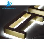 open rgb backlit letter led sign logo