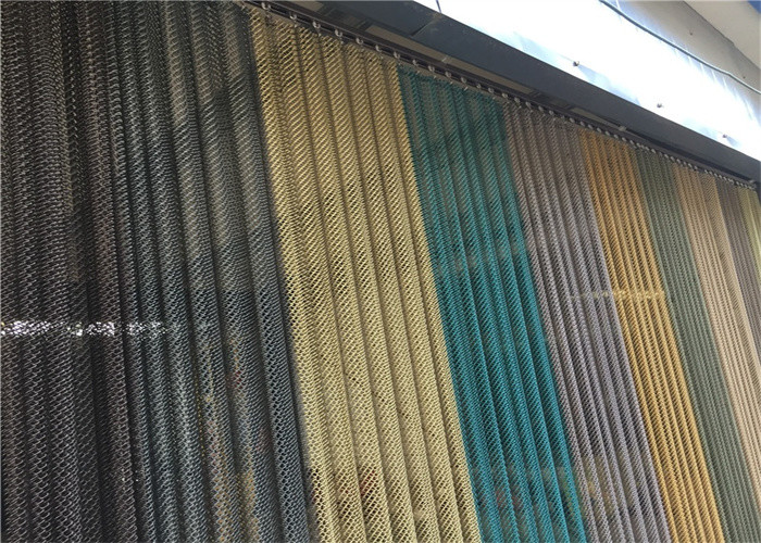 1.0mm Metal Decorative Mesh Curtain Decorative Aluminum Mesh