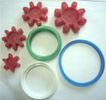 High Pressure Hydraulic PU Oil Seal , Plum / Flower Shape Rubber Cushion