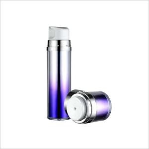 Wholesale Double wall Luxury Airless Bottle Cosmetic Airless Pump Bottle Airless Lotion bottle 50ml 80ml 120ml from china suppliers