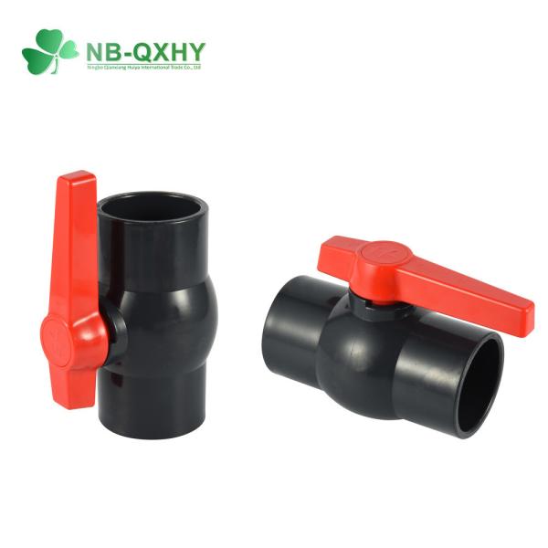 UPVC PVC Ball Valve Accessories Metal Pipe 2" Inch Blow-Down Valve with 100%