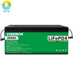 Visench Direct factory 51.2v lifepo4 battery 100Ah 120Ah 200Ah Deep 6000 Cycles
