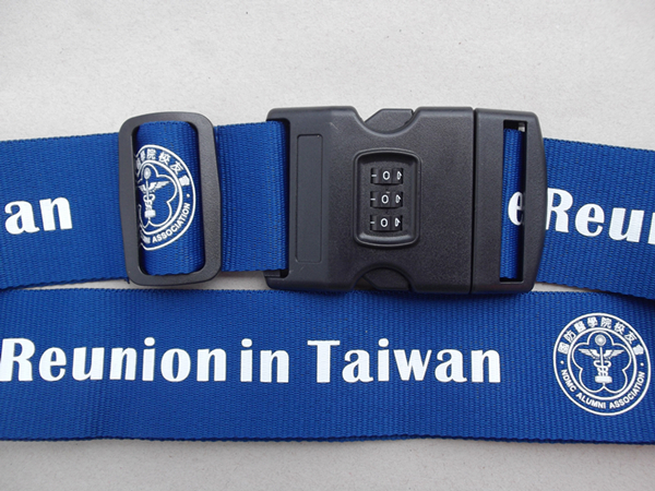 polyester luggage suitcase belt with digital cock