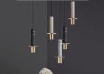 Colorful Home Bedroom Led Pendant Ceiling Lights Cement Suspended Pendant Lamp